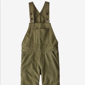 Patagonia Womens Canvas Bib Overalls - Large Tall